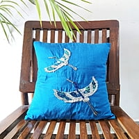 Zardozi Saras Pair Cushion Cover (Set of 2)