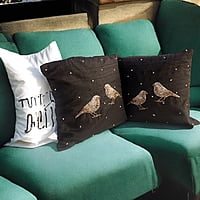 Zardozi Sparrow Cushion Cover (Set of 2)