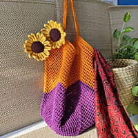 Crochet Bucket Bag