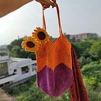 Crochet Bucket Bag