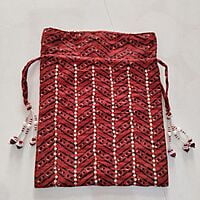 Zardozi Printed Potli Bags