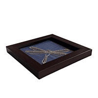 Zardozi Dragonfly Wooden Coaster (Set of 2)